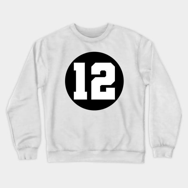 Number Twelve - 12 Crewneck Sweatshirt by SPAZE